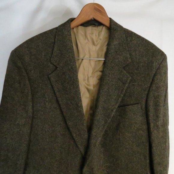 Lands' End Suits & Blazers Lands End Mens 4l Sport Coat Wool Tweed
